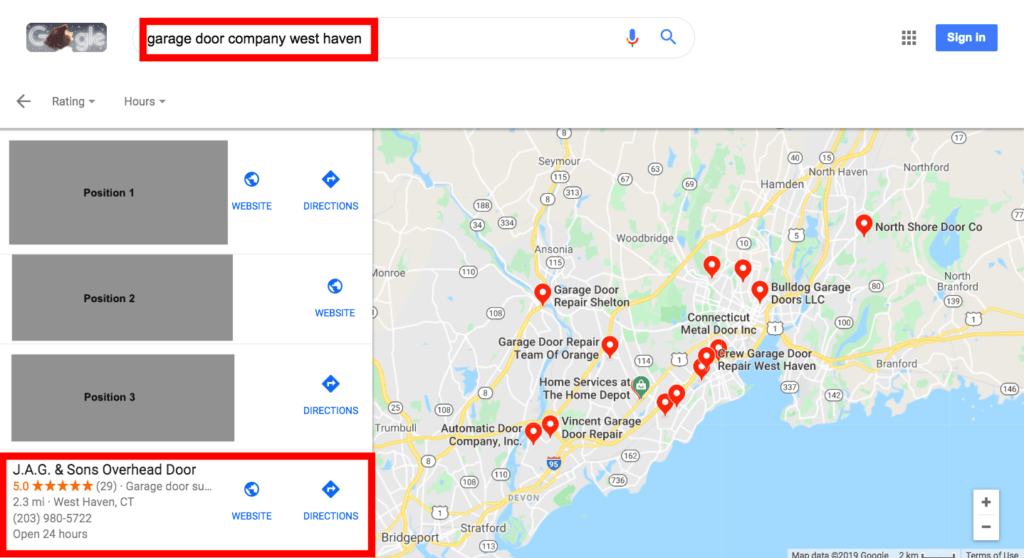 Garage Door SEO